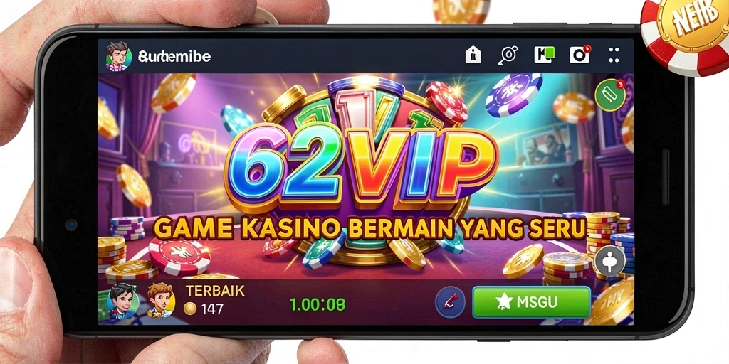 Tampilan gameplay yang seru dan mengasyikkan dari 62VIP.