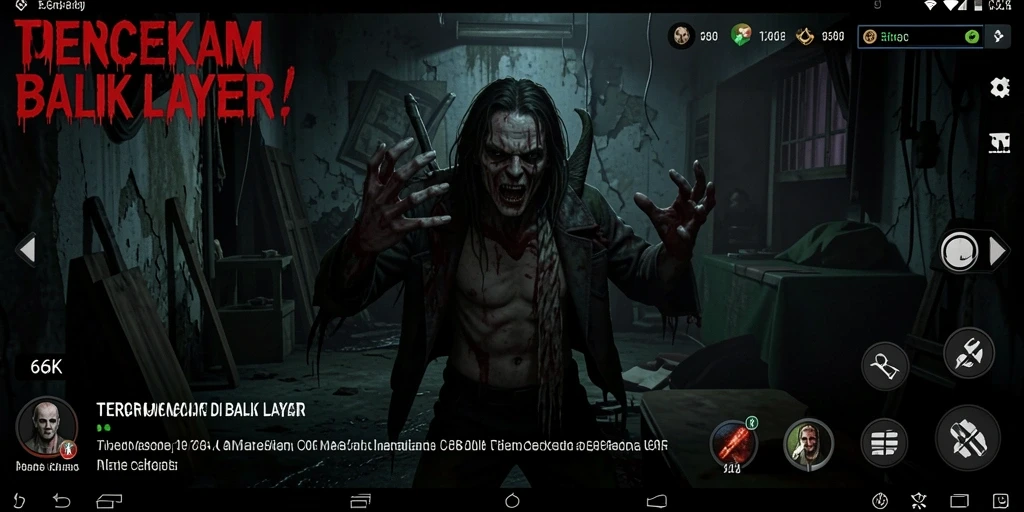 Gameplay menyeramkan yang menghadirkan berbagai monster horor.