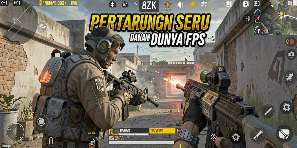 Tangkapan layar menampilkan aksi seru di <strong>8ZK</strong>.
