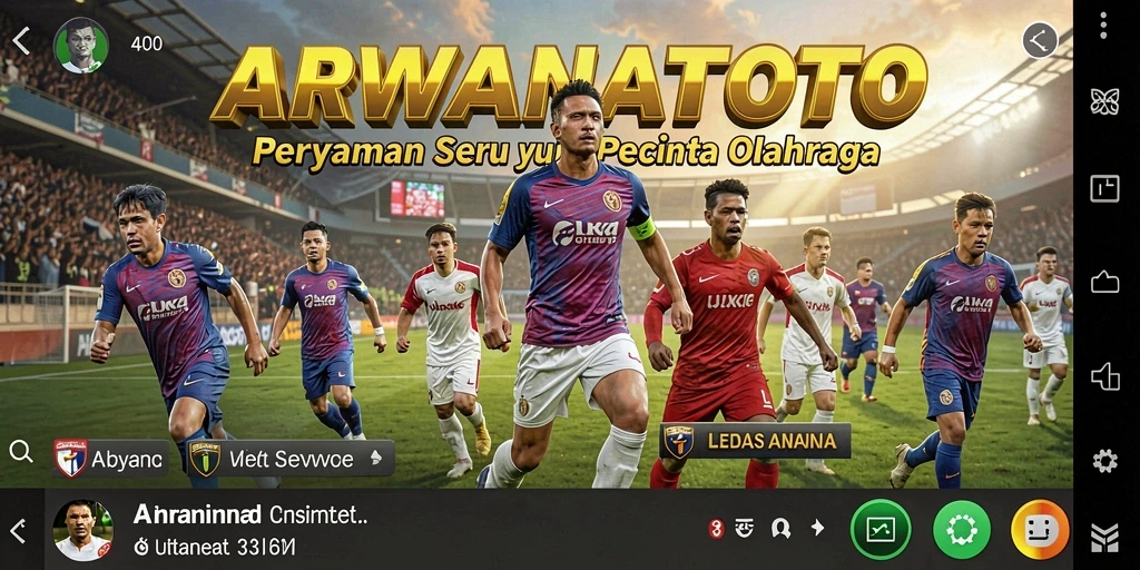 Screenshot menampilkan gameplay seru dari ARWANATOTO yang penuh aksi.