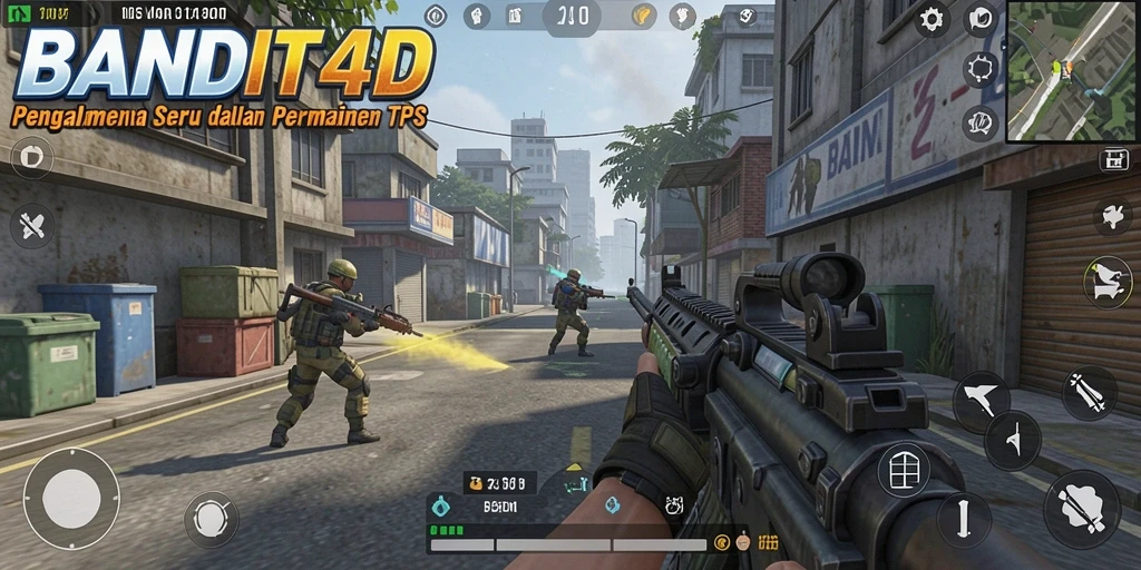Tampilan gameplay BANDIT4D yang seru dan mendebarkan.