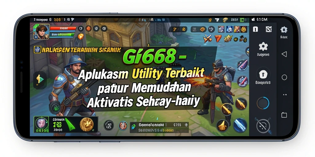 Tampilan antarmuka G668 yang modern dan intuitif.