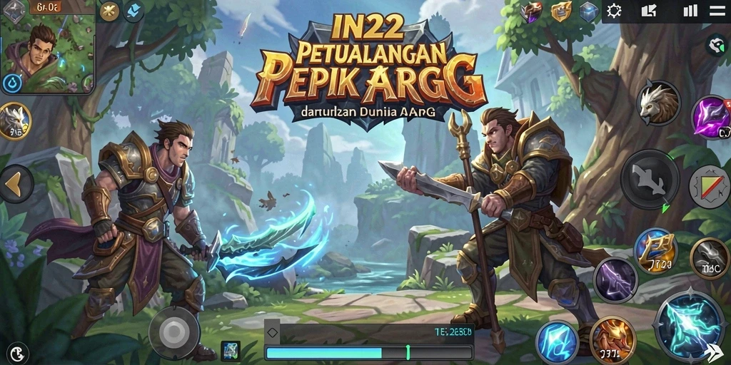 Tangkapan layar gameplay ARPG yang mendebarkan dan penuh aksi.