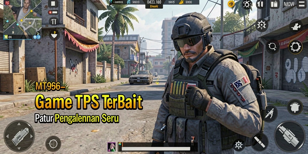 Tampilan aksi seru dalam gameplay MT966 yang mendebarkan.