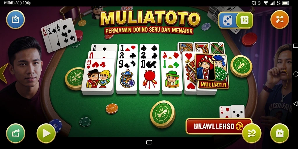 Gameplay menarik dari MULIATOTO dengan tampilan kartu Domino.
